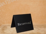 Table Reserved 9x8cm